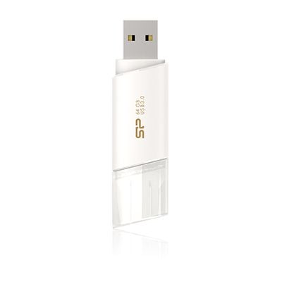 SILICON POWER Blaze B06 - USB-flashstasjon - 16 GB - USB 3.0 - skallhvit