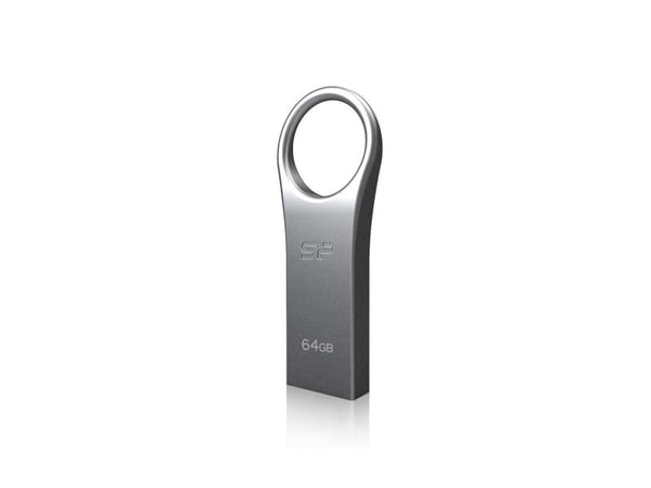 Silicon Power Firma F80, 16 GB, USB A-tyyppi, 2.0, Ilman suojusta, 5,9 g, Titaani
