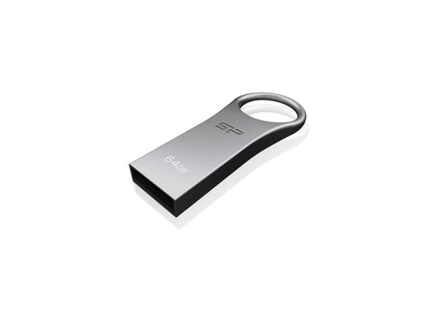 Silicon Power Firma F80, 16 GB, USB A-tyyppi, 2.0, Ilman suojusta, 5,9 g, Titaani