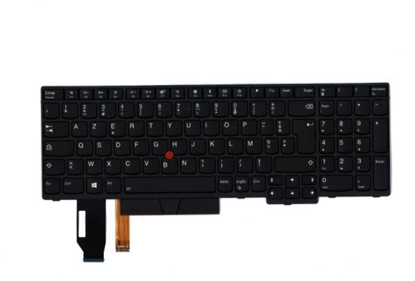 Lenovo 01YP691, Tastatur, Fransk, Bakgrunnsbelyst tastatur, Lenovo, ThinkPad P72