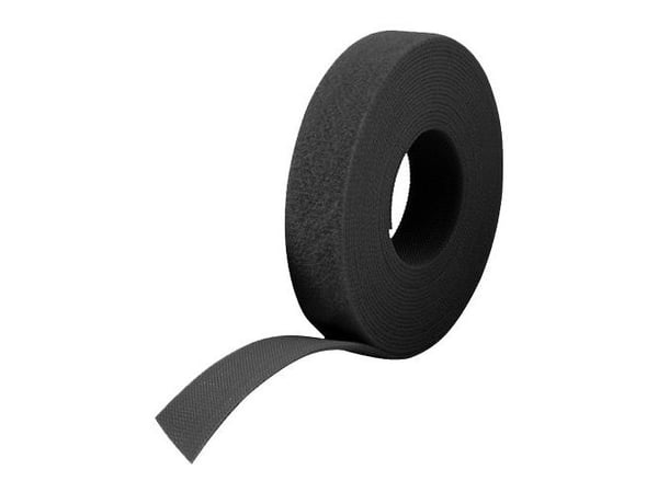 VELCRO® ONE-WRAP® koukkunauha 25m ja 20 mm leveä väri musta