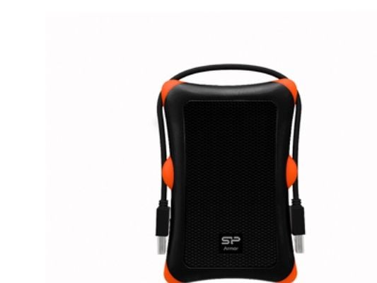 SILICON POWER Armor A30 - Harddisk - 2 TB - ekstern (bærbar) - 2.5" - USB 3.0 - svart