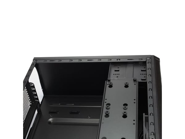 Fractal Design Core 1100 - Tower - mini ATX - ingen strømforsyning (ATX12V) - svart - USB/lyd