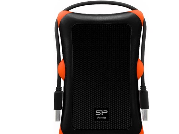 SILICON POWER Armor A30 - Harddisk - 1 TB - ekstern (bærbar) - 2.5" - USB 3.0 - svart