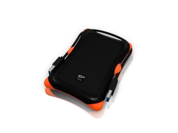 SILICON POWER Armor A30 - Harddisk - 1 TB - ekstern (bærbar) - 2.5" - USB 3.0 - svart