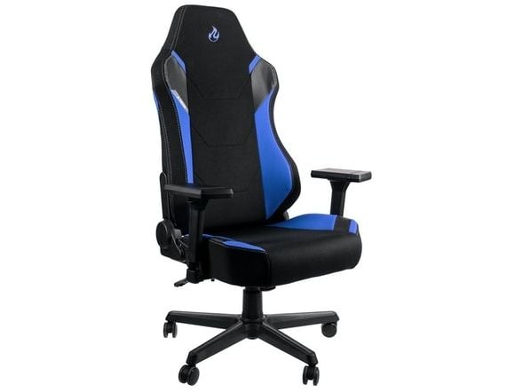 Nitro Concepts X1000, PC-gamingstol, 135 kg, Polstret sete, Polstret ryggstøtte, PC, Svart