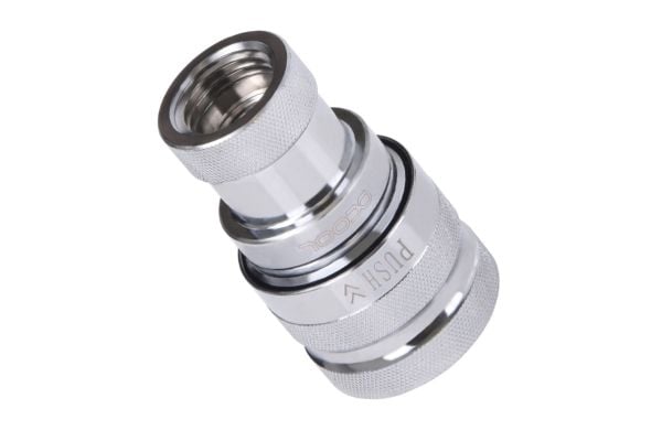 Alphacool 17456, Sølv, Montering, Messing, 1/4", 42 mm, 2,4 cm, 2,4 cm