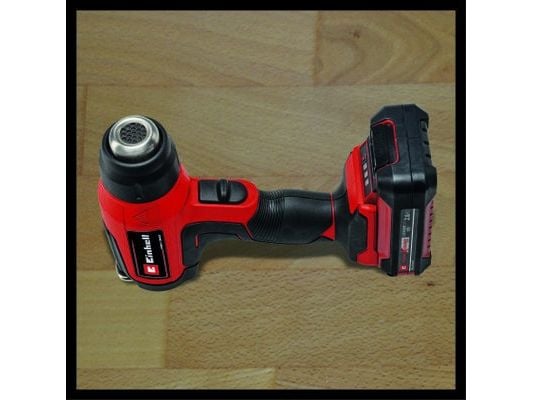 Einhell TE-HA 18 Li, Varmluftspistol, Sort, Rød, 200 l/min, 550 °C, 200 l/min, 350 °C
