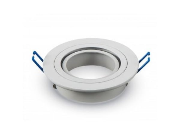 V-TAC 3599, Montering Sett, Hvit, Aluminium, 91 mm, 25 mm, 1 stykker