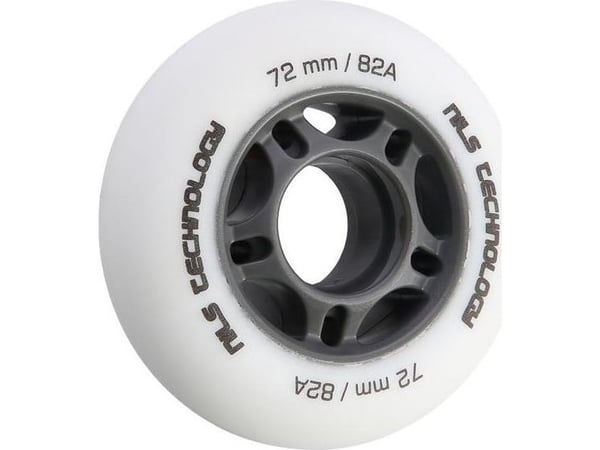 Nils Extreme PU 72x24 82A hvite matte hjul (4 stk.) Nils Extreme PU 72x24 82A hvite matte hjul (4 stk.)