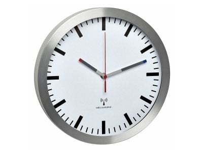 TFA-Dostmann 60.3528.02, Vägg, Rund, Gjuten aluminium, Vit, Gjuten aluminium, Glas, AA