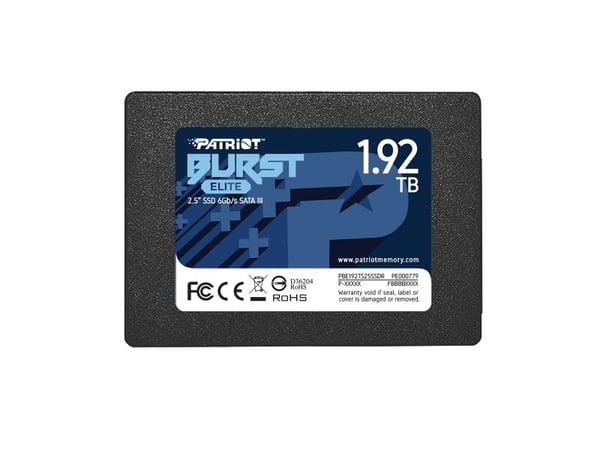 Patriot Burst Elite - SSD - 1.92 TB - intern - 2.5" - SATA 6Gb/s