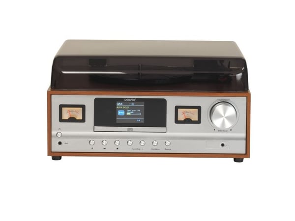 DENVER MRD-52LIGHTWOOD - Lydsystem - 2 x 5 watt - lett tre