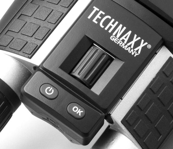 Technaxx kiikarit digitaalikameralla TX-142 12x 25 mm kiikari musta/hopea 4863 (4863)