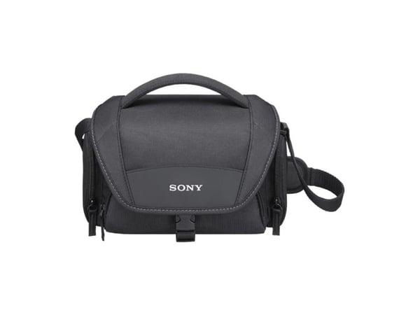 Sony LCS-U21 - Fodral för digital fotokamera/videokamera - neopren - svart - för Cinema Line ILME-FX3; Handycam FDR-AX43; a VLOGCAM ZV-E10; a1; a7 ...