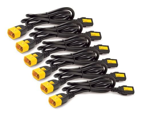 APC - Strömkabel - power IEC 60320 C13 till IEC 60320 C14 - 10 A - 61 cm - svart - Världsomspännande - för P/N: SCL500RMI1U, SCL500RMI1UC, SCL500RM...
