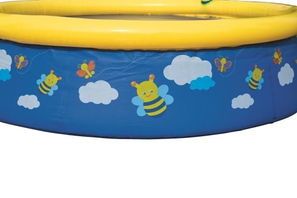 Bestway 57326, Oppblåsbart basseng, Rund, 2 år, PVC, Vinyl, Flerfarget