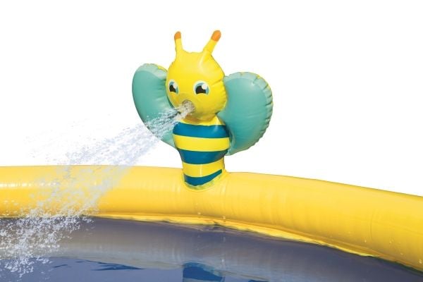 Bestway 57326, Oppblåsbart basseng, Rund, 2 år, PVC, Vinyl, Flerfarget