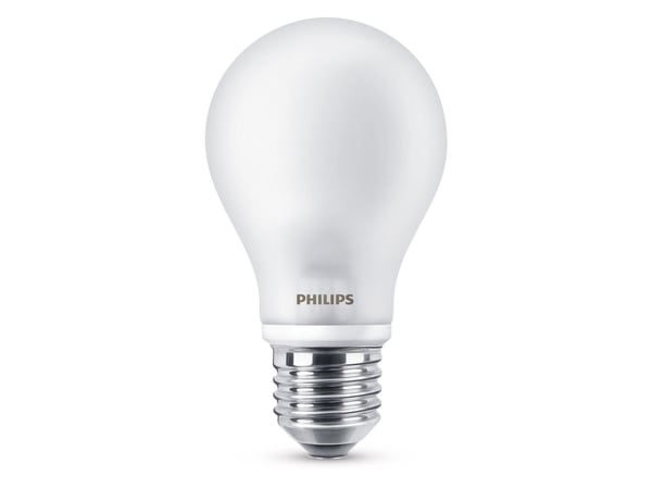 Philips Classic LEDBulb - LED-lyspære - form: A60 - mattslipt finish - E27 - 7 W (ekvivalent 60 W) - klasse A++ - 2700 K
