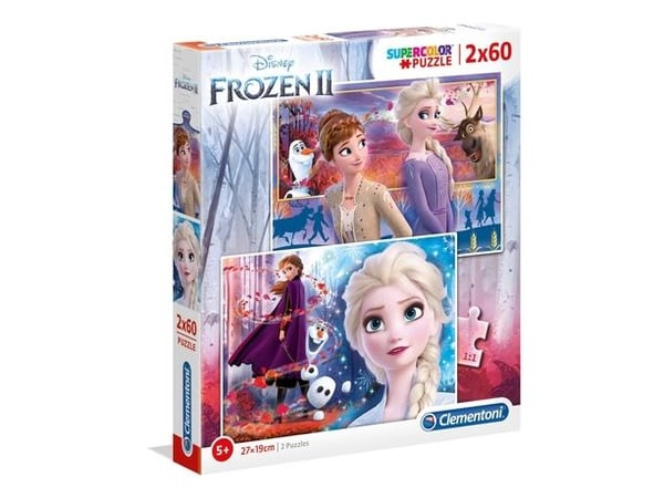 Clementoni SuperColor - Disney Frozen 2 - puslespill - 120 deler