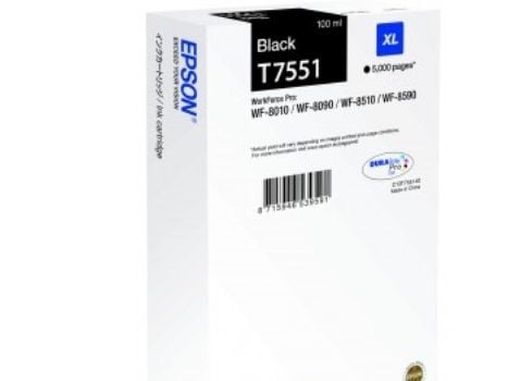 Epson Ink Cartridge XL Black, Väriainepohjainen muste, 1 kpl
