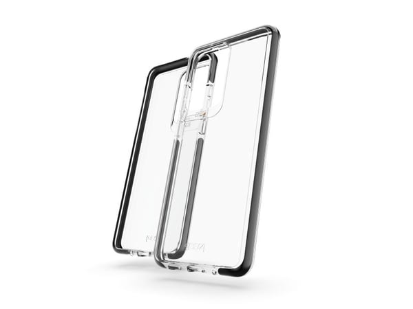 GEAR4 Piccadilly, Etui, Samsung, Galaxy S20 Ultra 5G, 17,5 cm (6.9"), Sort, Gjennomsiktig