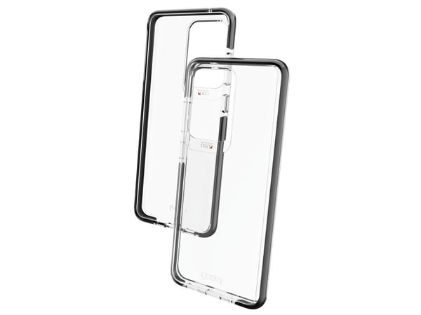 GEAR4 Piccadilly, Etui, Samsung, Galaxy S20 Ultra 5G, 17,5 cm (6.9"), Sort, Gjennomsiktig