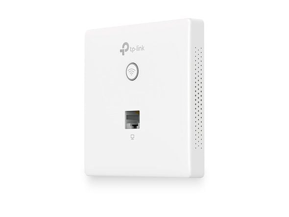 TP-Link Omada EAP115-Wall - Trådløst tilgangspunkt - 100Mb LAN - Wi-Fi - veggmonterbar