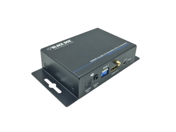 Black Box Audio Embedder/De-embedder - HDMI - Lydinnsetter/uttaker