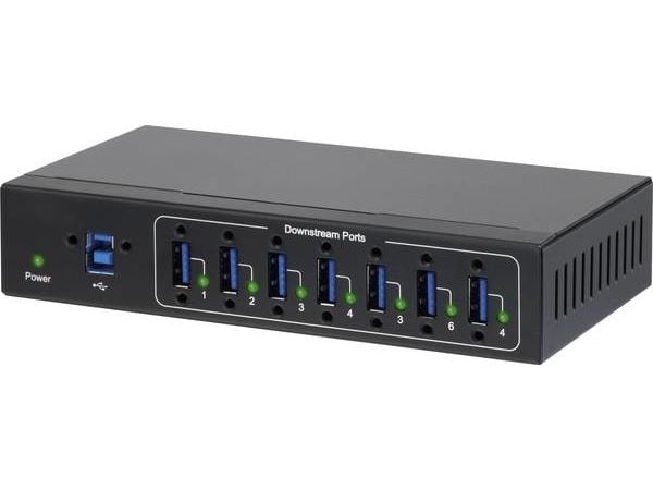 Renkforce RF-3513012, USB 3.2 Gen 1 (3.1 Gen 1) Type-B, USB 3.2 Gen 1 (3.1 Gen 1) Type-A, 5 Mbit/s, Musta, Tila, 80 mm
