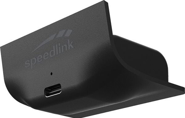 SPEEDLINK PULSE X Play & Charge Power Kit, Xbox Series X, Spillkontrollerbatteri, Sort, 3 m, 8 timer, Nikkelmetallhydrid (NiMH)