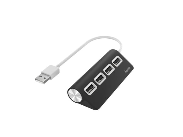Hama - Keskitin - 4 x USB 2.0 - pöytätietokoneet