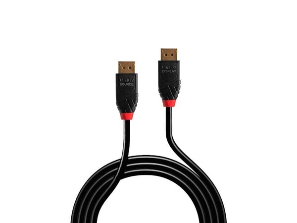 Lindy 41169, 10 m, DisplayPort, DisplayPort, Hankjønn, Hankjønn, 7680 x 4320 piksler