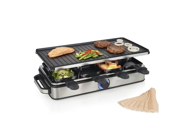 Princess Deluxe 162645 - Raclette/grill - 1.4 kW - metall