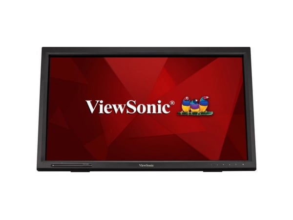 Viewsonic TD2423, 59,9 cm (23.6"), 1920 x 1080 piksler, Full HD, LED, 7 ms, Svart