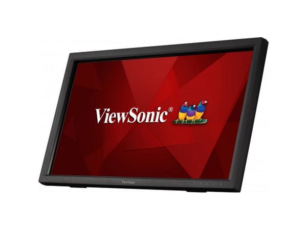 Viewsonic TD2423, 59,9 cm (23.6"), 1920 x 1080 piksler, Full HD, LED, 7 ms, Svart