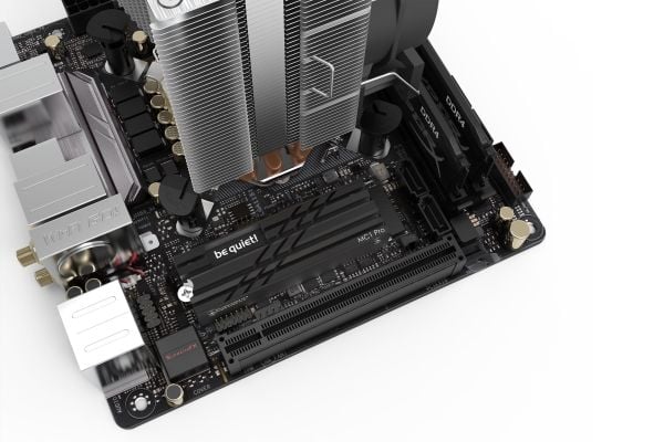 be quiet! MC1 PRO - Fasttilstands-drevvarmelegeme - svart