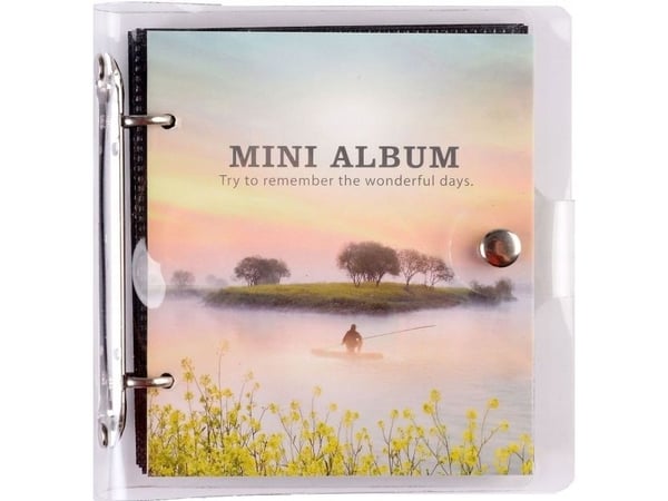 LoveInstant Fotoalbum 100 stk. for Fujifilm INSTAX Mini 11 9 8 7 90 / Lake