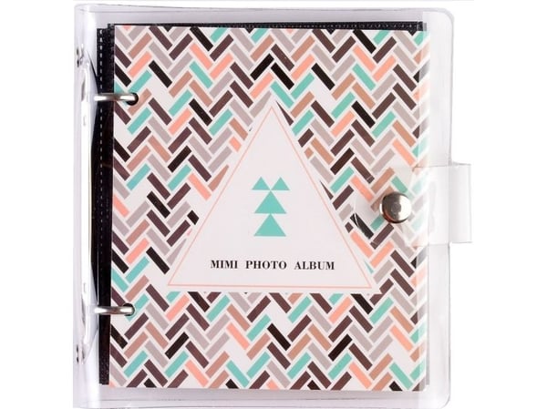 LoveInstant album for bilder 100 stk til Fujifilm INSTAX Mini 11 / 90 / 9 / 8 / 7 / Geometria