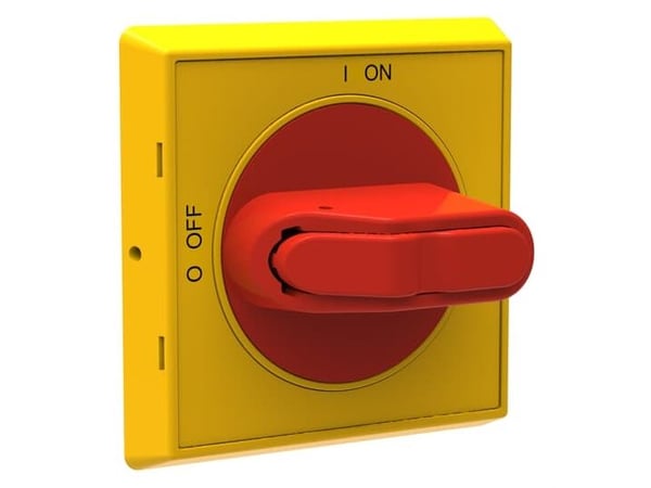ABB OHYS2AJ, Handtag, Röd, Gul, IP65, 75 g, 65 mm, 65 mm