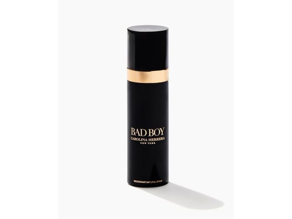 Carolina Herrera Bad Boy, Män, Deodorant, Spraydeodorant, Spray, 100 ml, Bergamott, Grapefrukt, Peppar