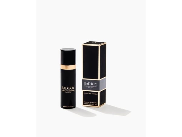 Carolina Herrera Bad Boy, Menn, Deodorant, Spray deodorant, Spray, 100 ml, Bergamot, Grapefrukt, Pepper
