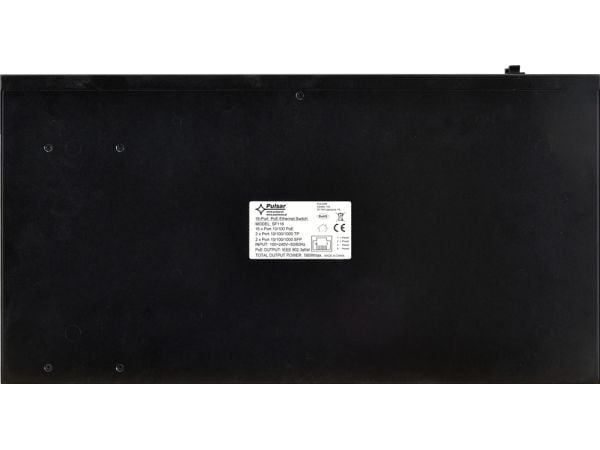 PULSAR SF116, Håndtert, Fast Ethernet (10/100), Strøm over Ethernet (PoE), Rack-montering, 1U