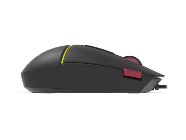 KRUX Fuze Pro, Oikeakätinen, Optinen, USB A-tyyppi, 12000 DPI, Musta