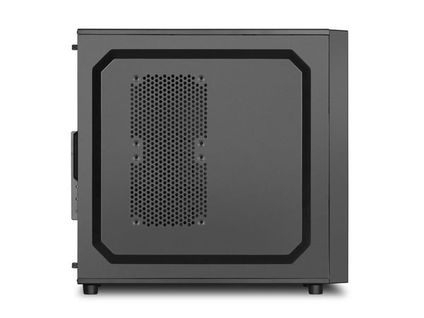 Sharkoon VS4-V - Tower - ATX - ingen strømforsyning - svart - USB/lyd