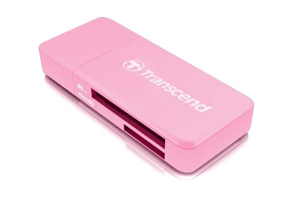 Transcend RDF5 - Kortleser (microSD, SDHC, microSDHC, SDXC, microSDXC, SDHC UHS-I, SDXC UHS-I, microSDHC UHS-I, microSDXC UHS-I) - USB 3.0