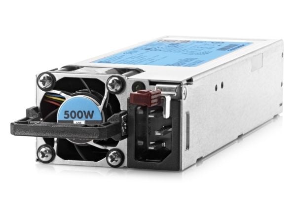 HPE - Strømforsyning - "hot-plug" / redundant (plug-in modul) - Flex Slot - 80 PLUS Platinum - AC 100-240 V - 500 watt - 564 VA