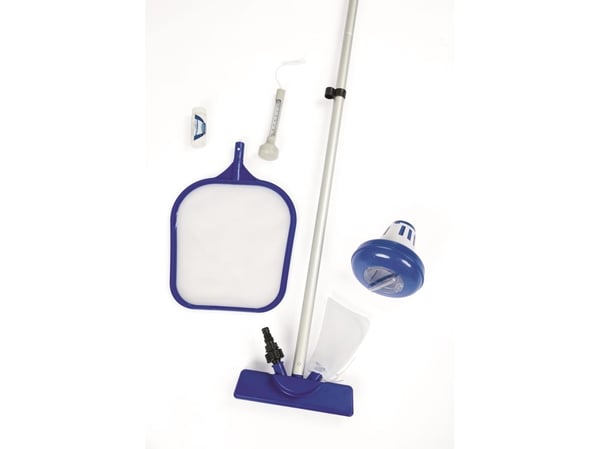 Bestway 58195, Vedlikehold Sett, Blå, Hvit, 1,12 kg, 1 stykker, Blister, 350 mm