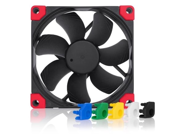 Noctua chromax NF-A9 PWM.black.swap - Sisäosa tuulettimella - 92 mm - musta - musta