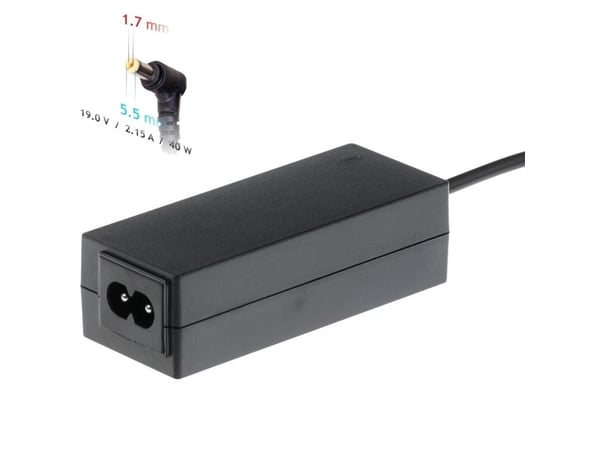 Akyga Dedicated Series AK-ND-47 - Strømadapter - AC 100-250 V - 40 watt - svart